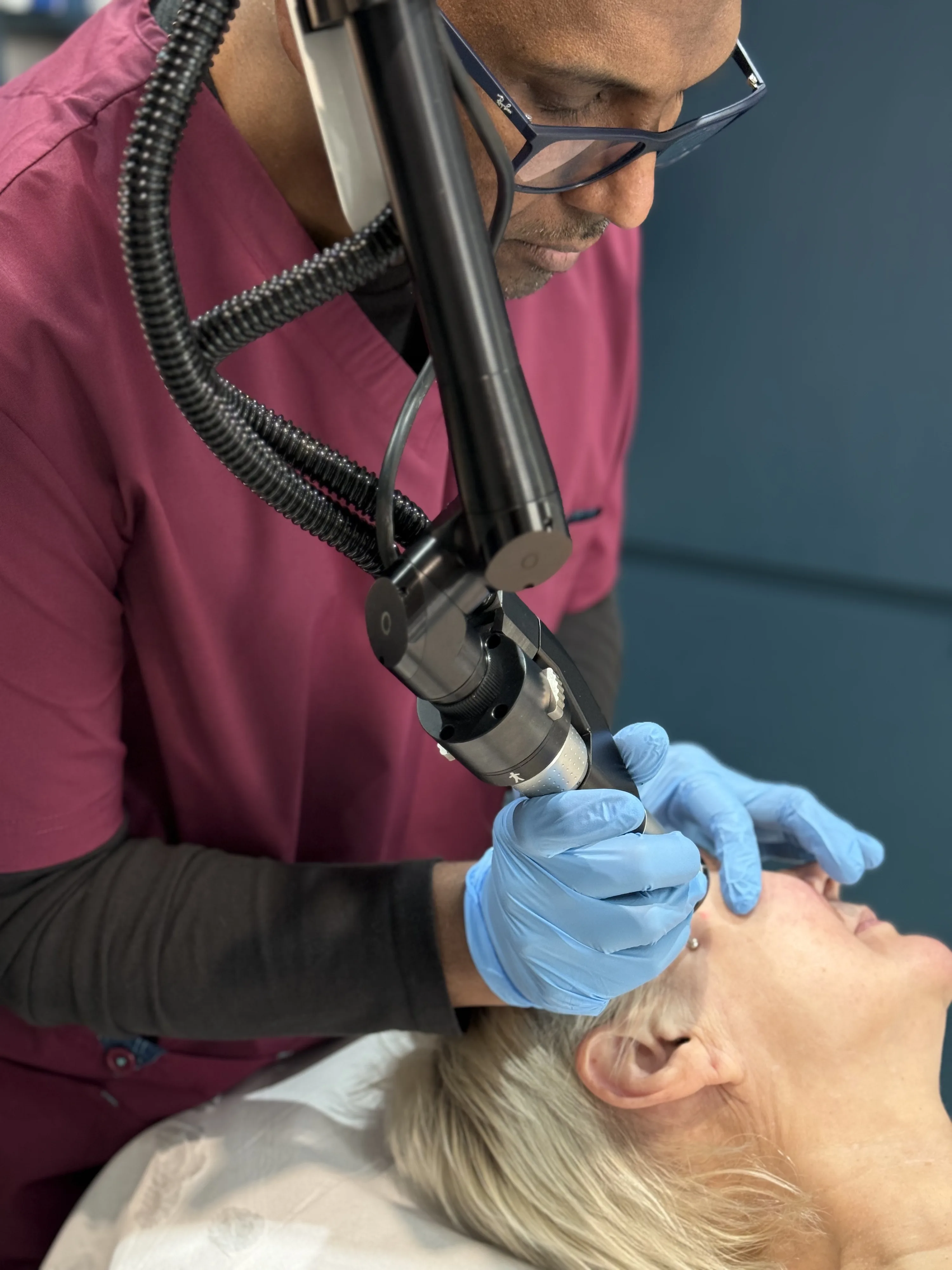 Doctor-led xanthelasma assessment and removal at Rejuvena Clinic, Bedford