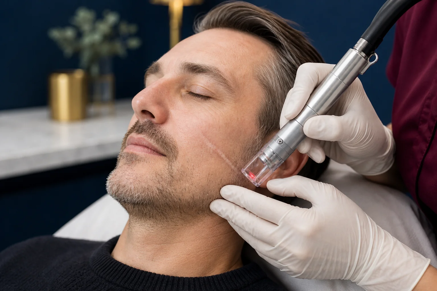 Cool Laser scar revision treatment carried out at Rejuvena Clinic in Bedford