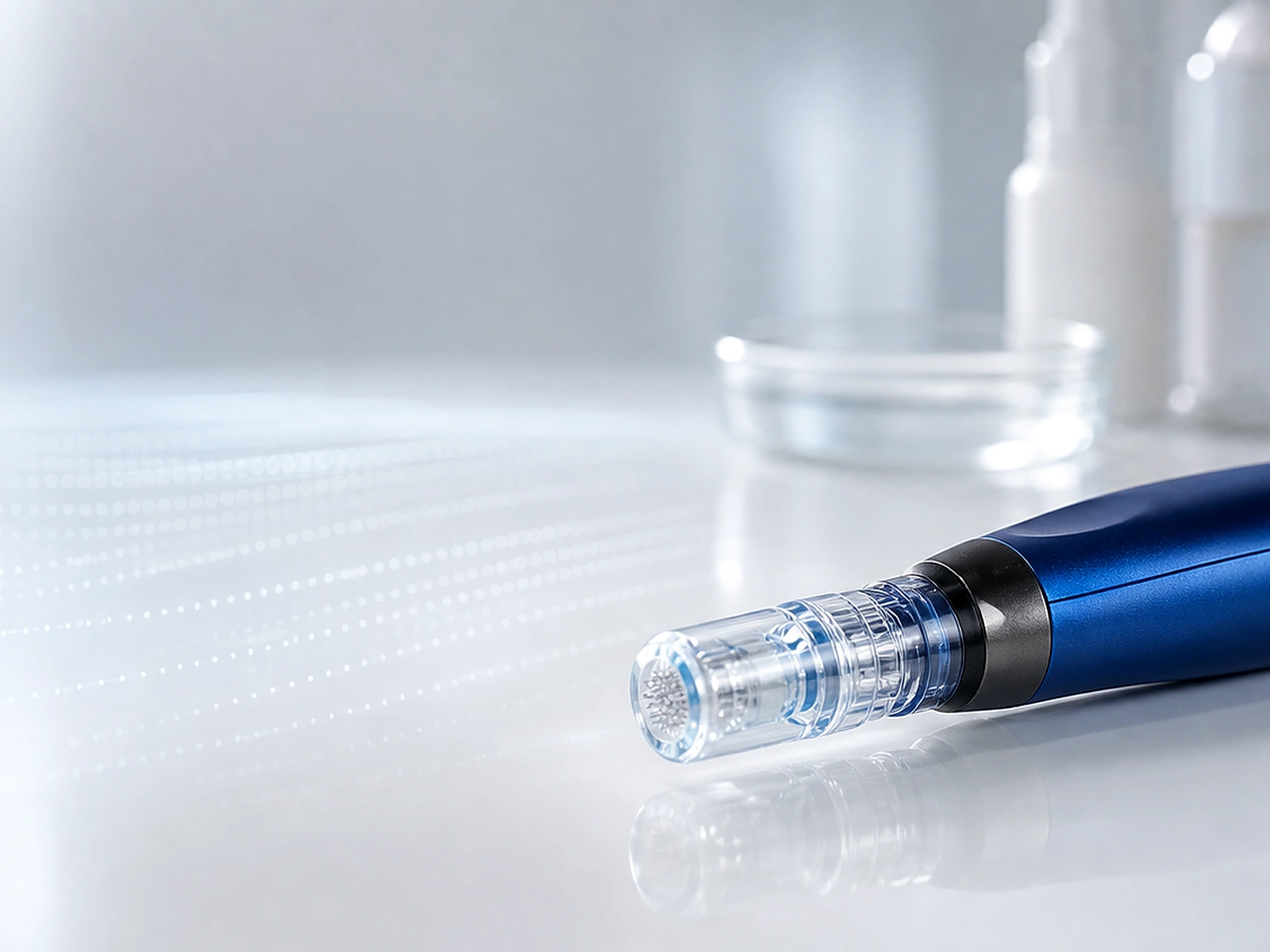 SkinPen microneedling treatment carried out at Rejuvena Clinic in Bedford