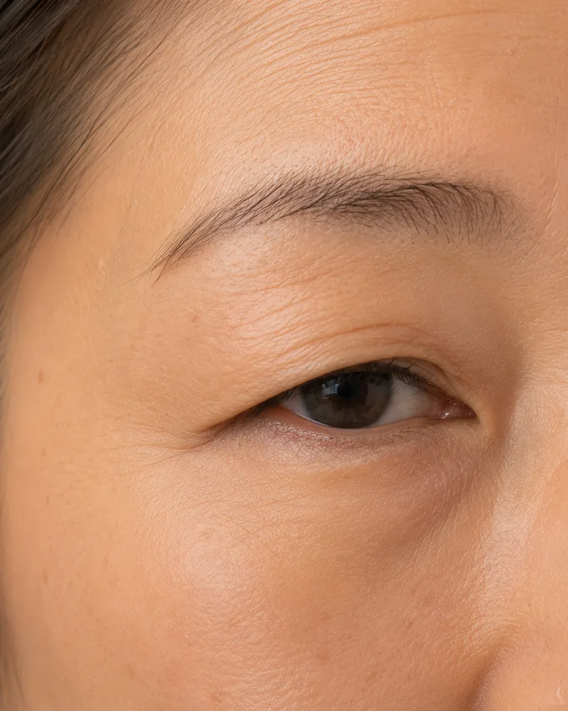 Eyebrow and upper-eye area for a non-surgical brow lift, Rejuvena Bedford