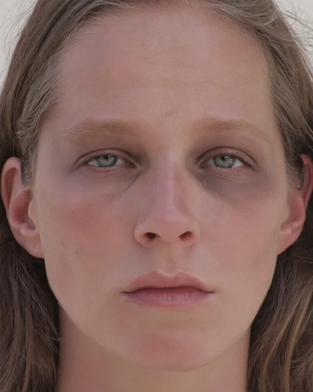 Natural image showing dull, tired skin