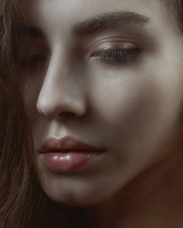Natural image showing fine lines