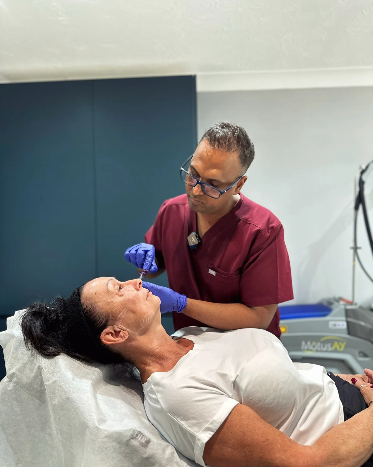 Doctor-led anti-wrinkle injection treatment at Rejuvena, Bedford