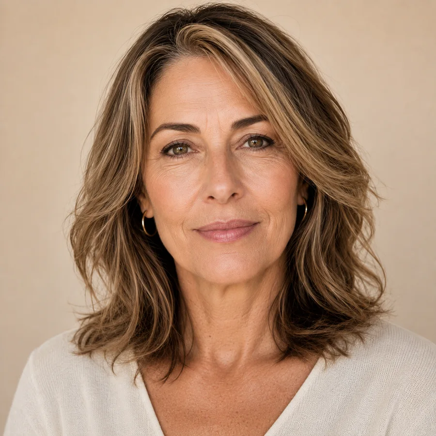 Illustrative portrait representing overall facial rejuvenation concerns