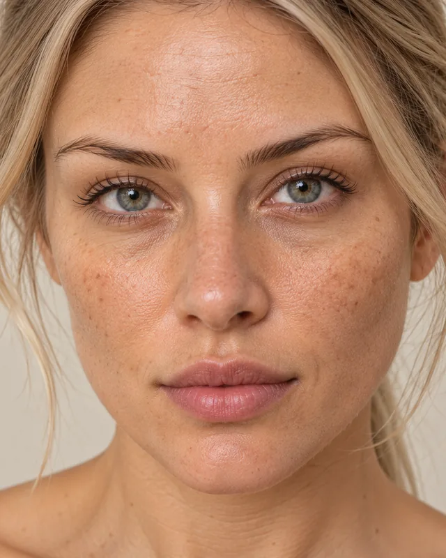 Natural image showing skin rejuvenation