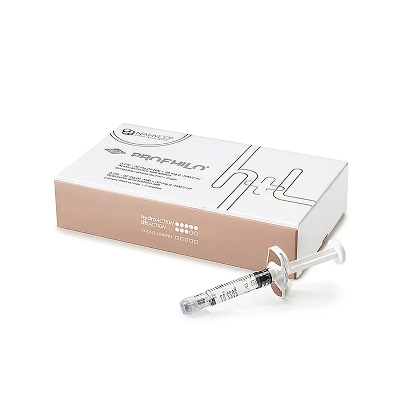 Profhilo bio-remodelling treatment pack and pre-filled syringe at Rejuvena, Bedford